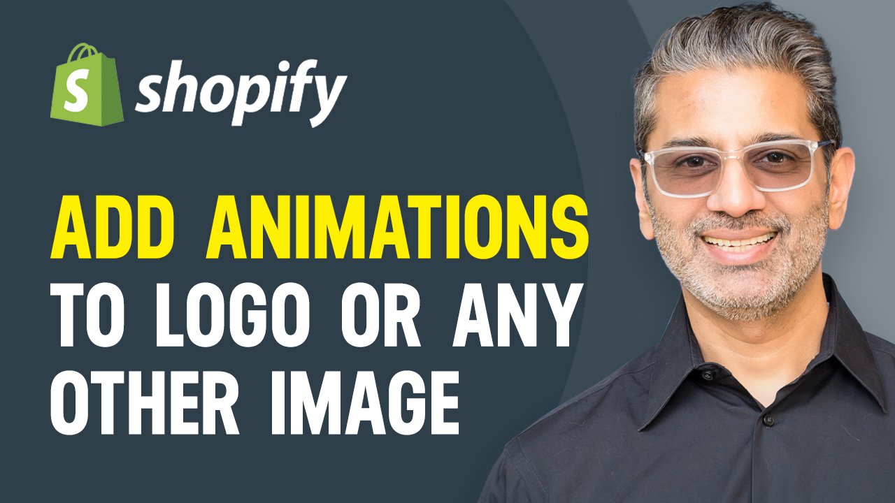 Add animation to shopify store logo